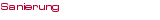 Sanierung